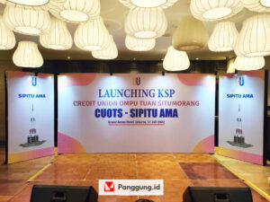 Sewa / Rental Set Backdrop / Backgroud Panggung Maros - Panggung.id